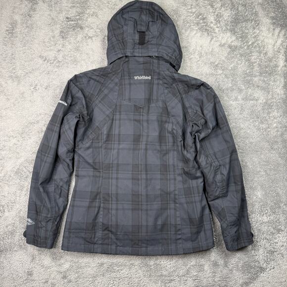 Columbia Whirlibird Jacket Interchange 3 In 1 Black Plaid Omni Heat Womens S Ski - Picture 3 of 12